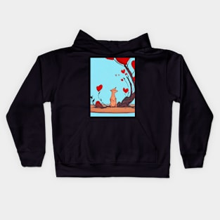 Love's Symphony: Harmonizing the Power and Beauty of Deep Connections Kids Hoodie